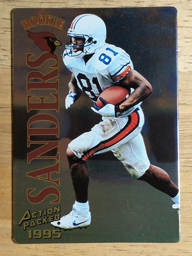 1995 Action Packed Quick Silver #117 Frank Sanders