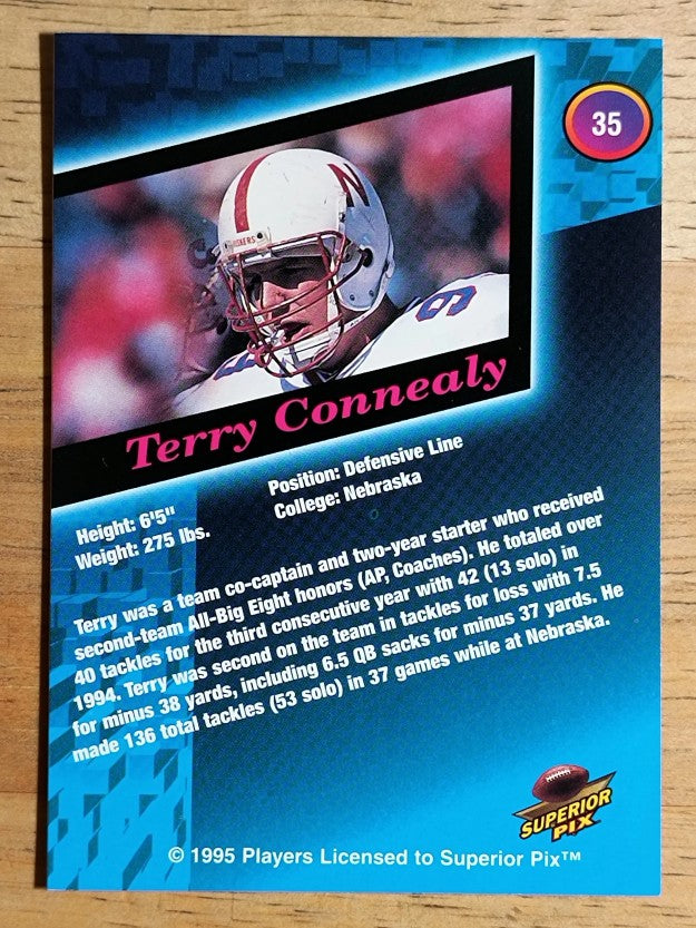 1995 Superior Pix #35 Terry Connealy