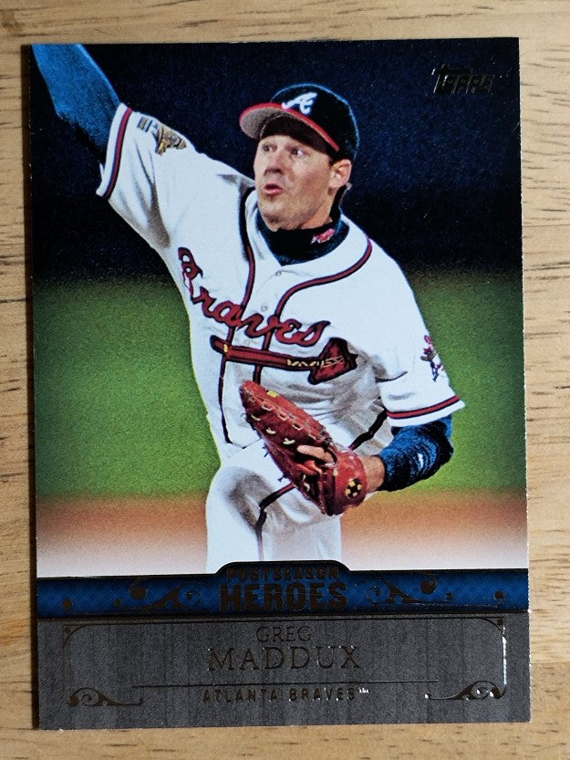 2013 Topps Update Postseason Heroes #5 Greg Maddux