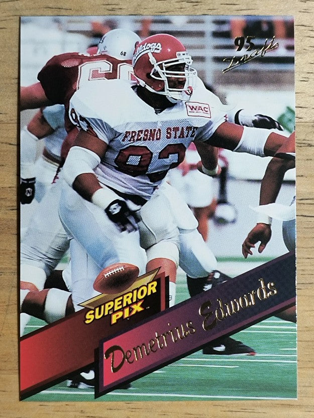 1995 Superior Pix #49 Demetrius Edwards
