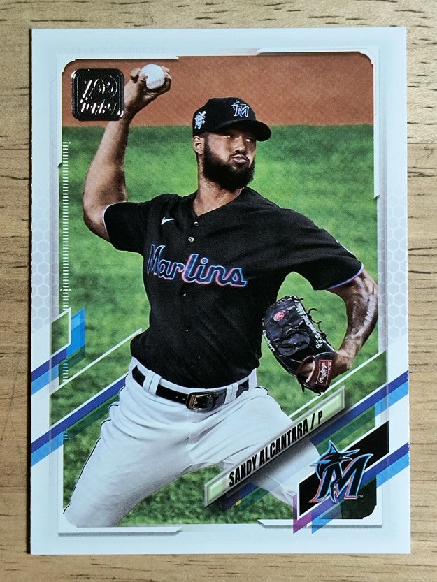 2021 Topps #594 Sandy Alcantara