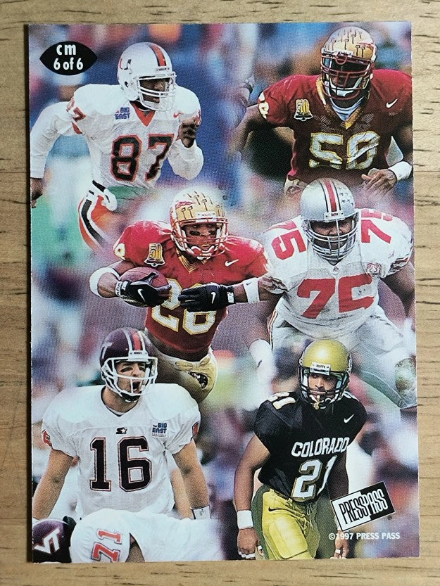 1997 Press Pass Can't Miss #CM6 Peter Boulware