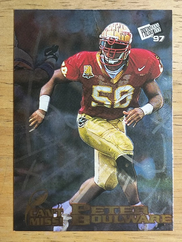1997 Press Pass Can't Miss #CM6 Peter Boulware