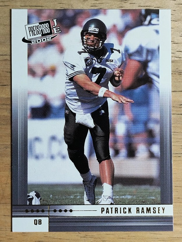 2002 Press Pass JE First Down #FD20 Patrick Ramsey (NM)