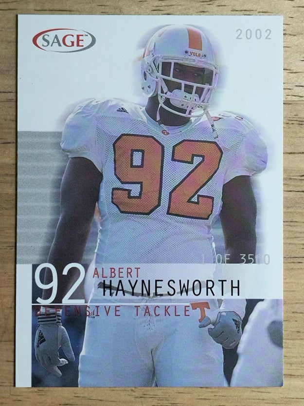2002 SAGE #20 Albert Haynesworth