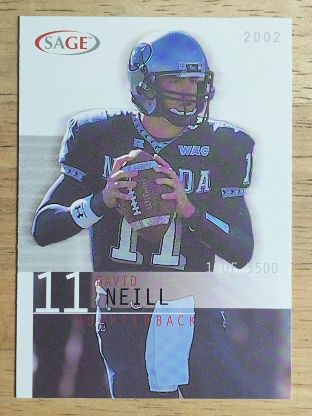 2002 SAGE #29 David Neill