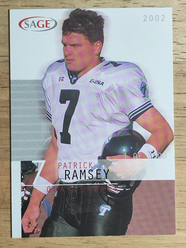 2002 SAGE #33 Patrick Ramsey