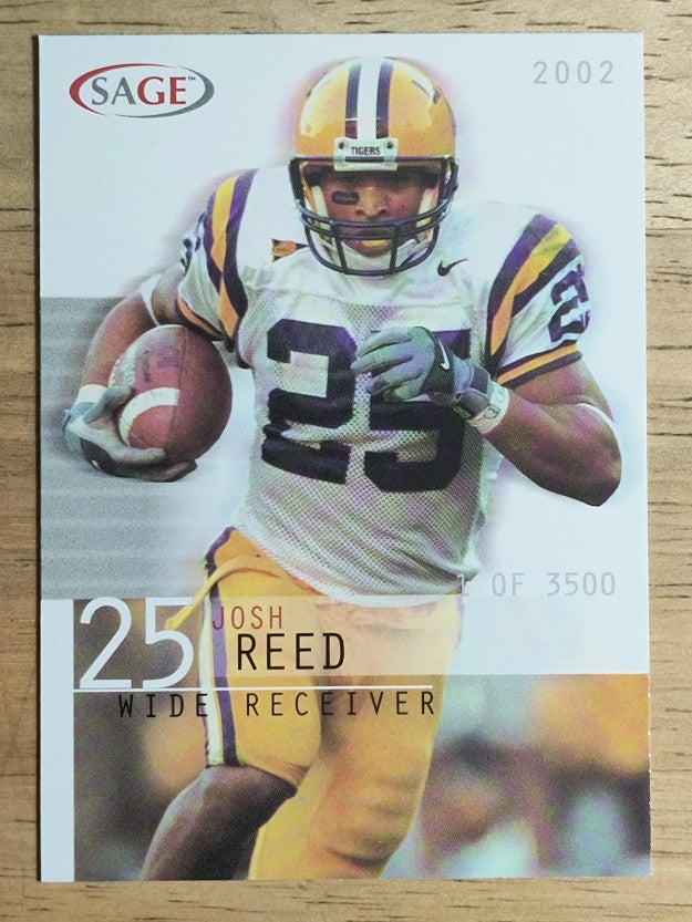 2002 SAGE #34 Josh Reed