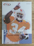 2002 SAGE #40 Travis Stephens