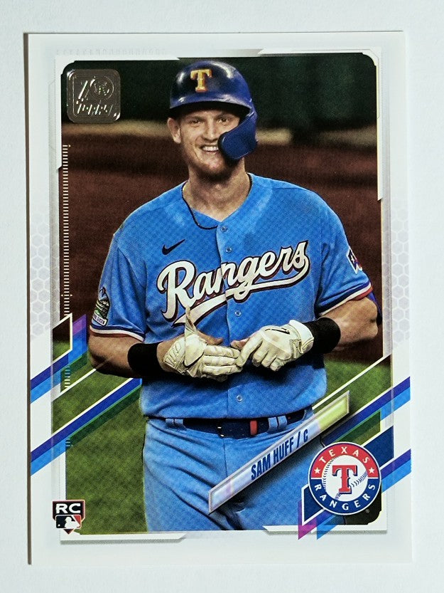 2021 Topps #654 Sam Huff RC