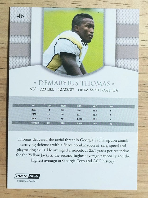2010 Press Pass PE #46 Demaryius Thomas