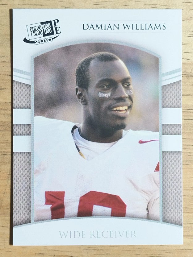 2010 Press Pass PE Blue #49 Damian Williams