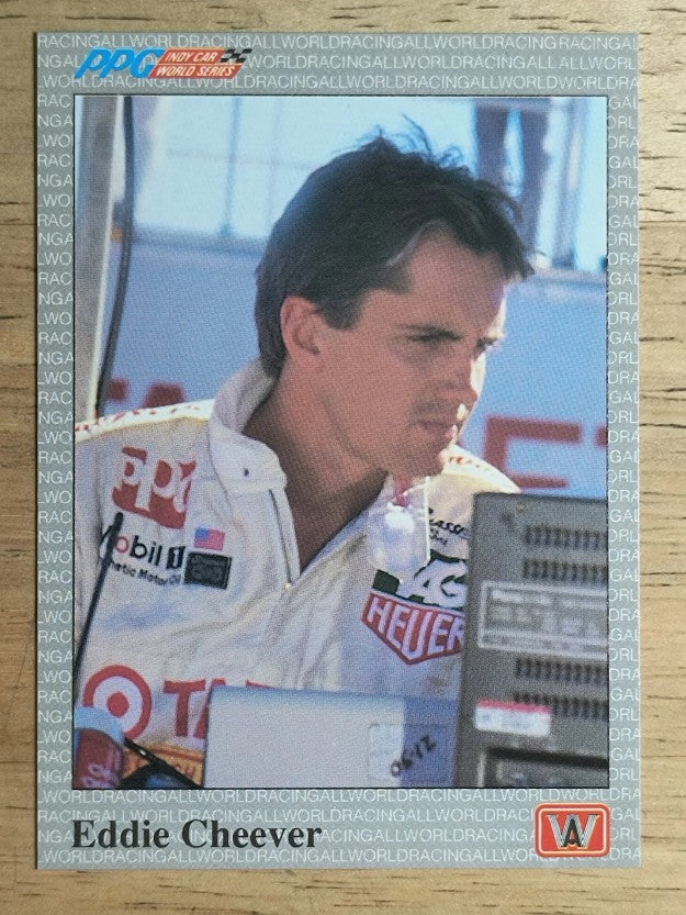 1991 All World Indy #16 Eddie Cheever