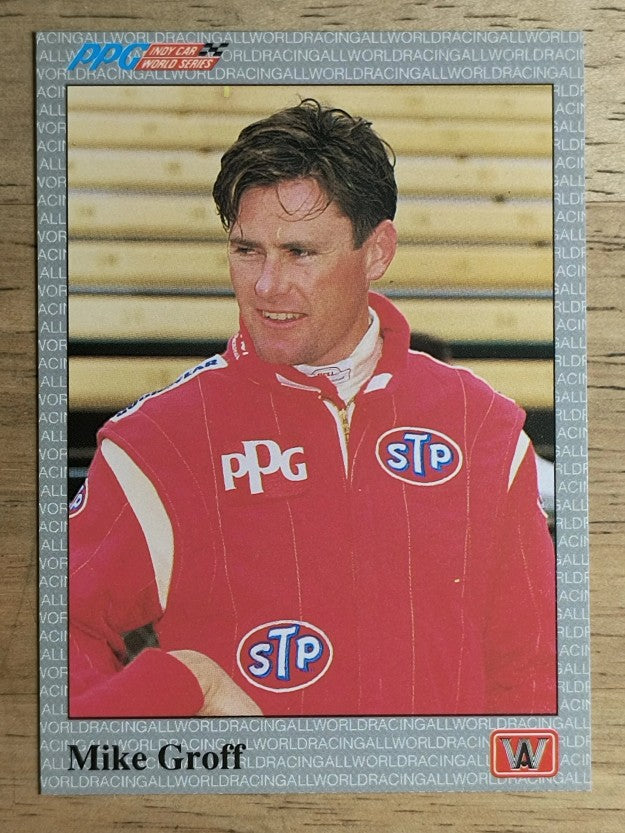 1991 All World Indy #22 Mike Groff