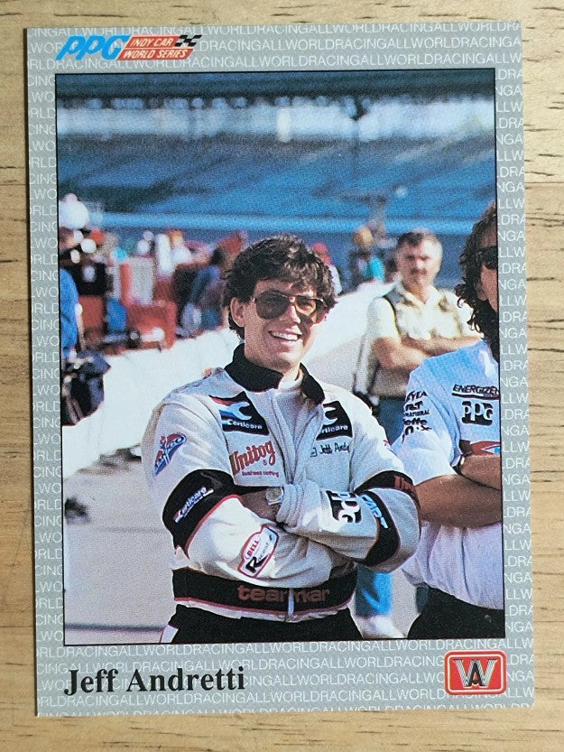 1991 All World Indy #41 Jeff Andretti
