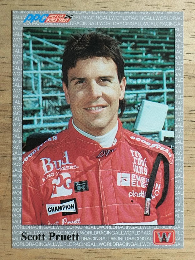 1991 All World Indy #51 Scott Pruett