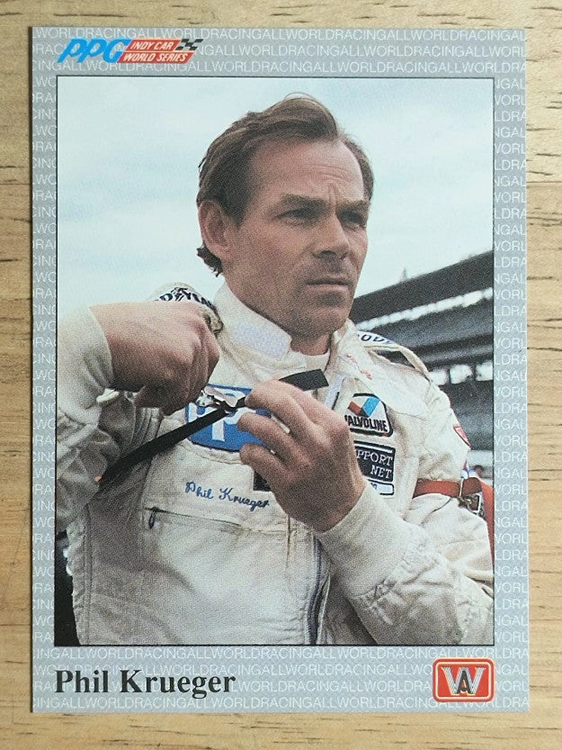 1991 All World Indy #52 Phil Krueger