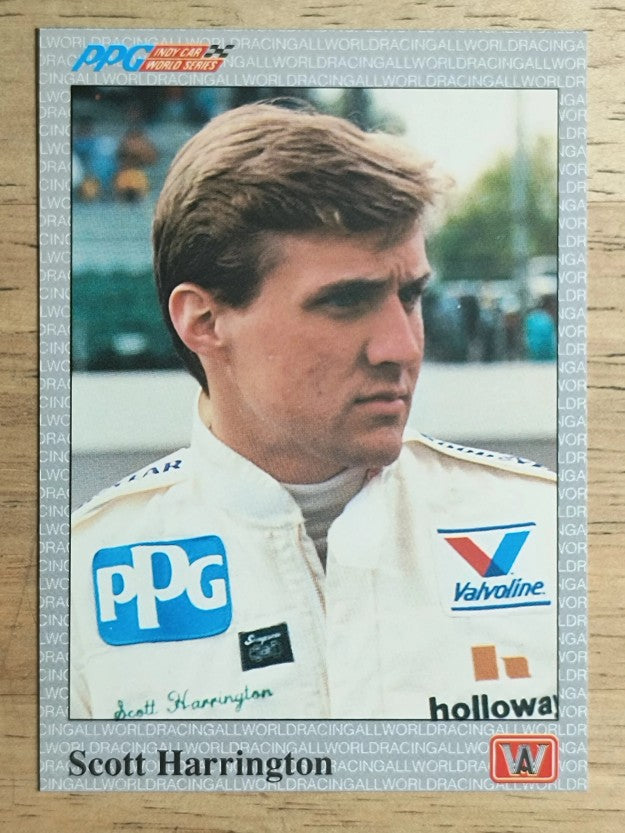 1991 All World Indy #58 Scott Harrington