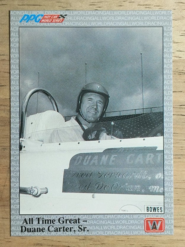 1991 All World Indy #72 Duane Carter Sr. ATG