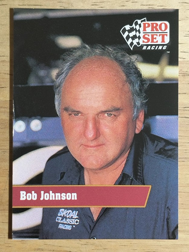 1991 Pro Set #3 Bob Johnson RC
