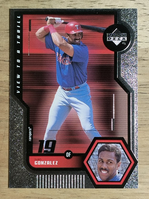 1999 Upper Deck View to a Thrill #V29 Juan Gonzalez