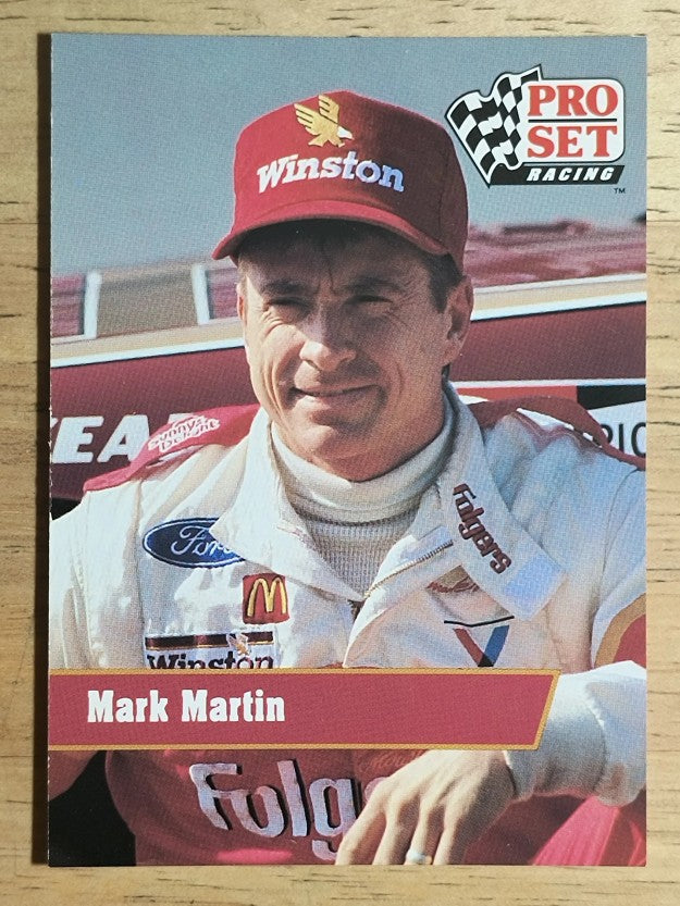 1991 Pro Set #21 Mark Martin