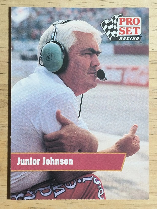 1991 Pro Set #34 Junior Johnson