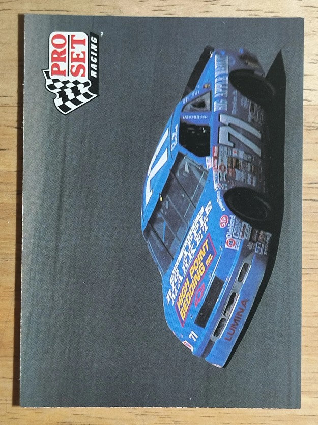 1991 Pro Set #72 Dave Marcis' Car