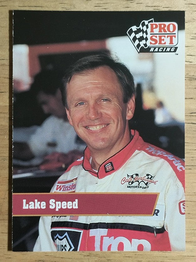 1991 Pro Set #73 Lake Speed