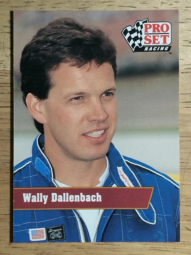 1991 Pro Set #90 Wally Dallenbach Jr. RC