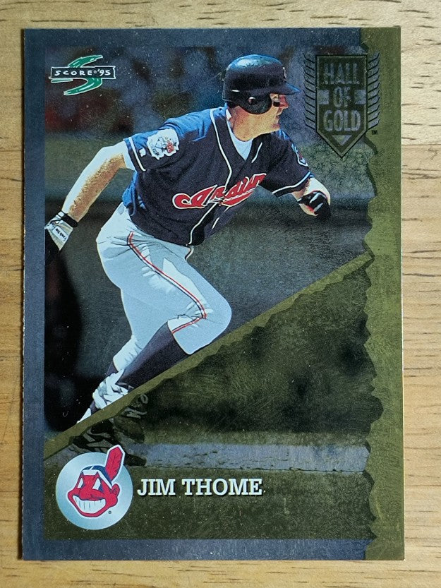 1995 Score Hall of Gold #HG99 Jim Thome