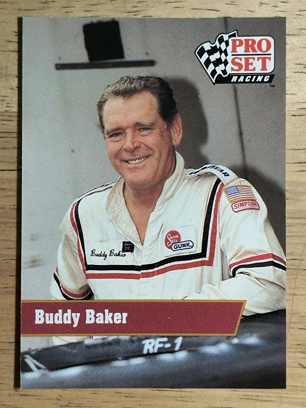 1991 Pro Set #111 Buddy Baker