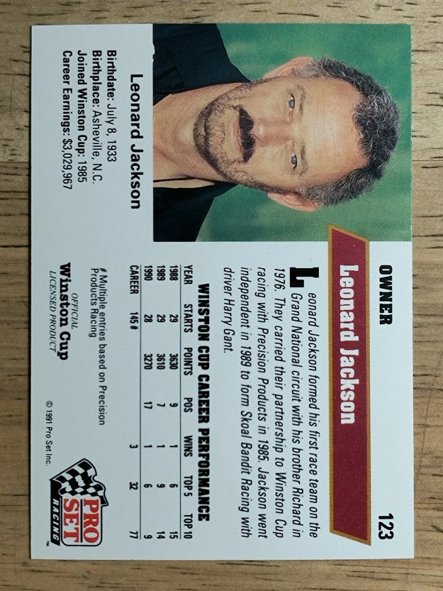 1991 Pro Set #123 Leo Jackson