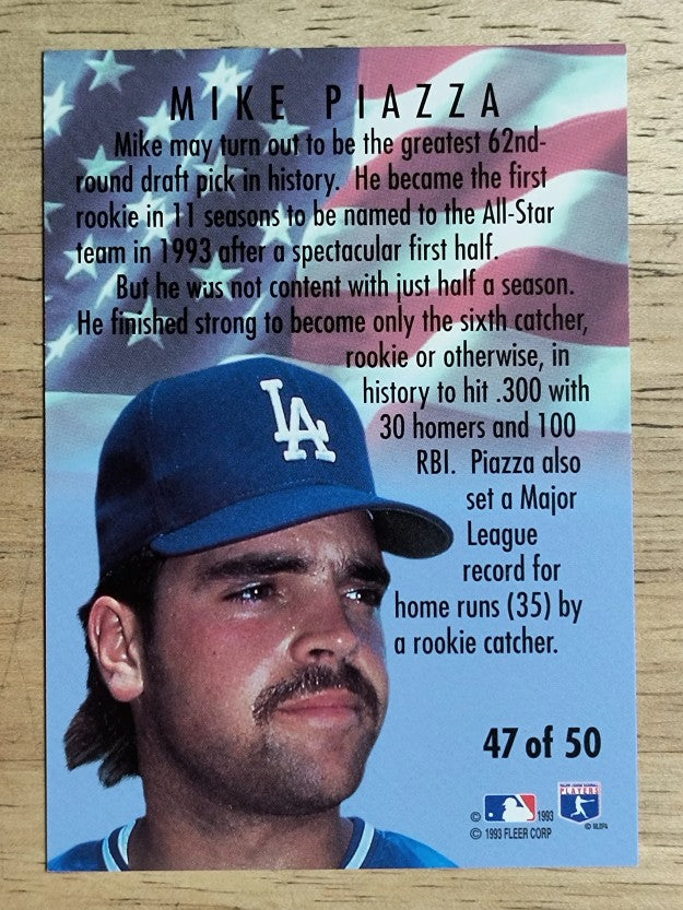 1994 Fleer All-Stars #47 Mike Piazza