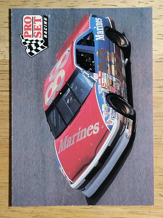 1991 Pro Set #138 Buddy Baker Marines Car