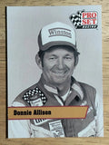 1991 Pro Set Legends #L11A Donnie Allison ERR/Busch Grand National