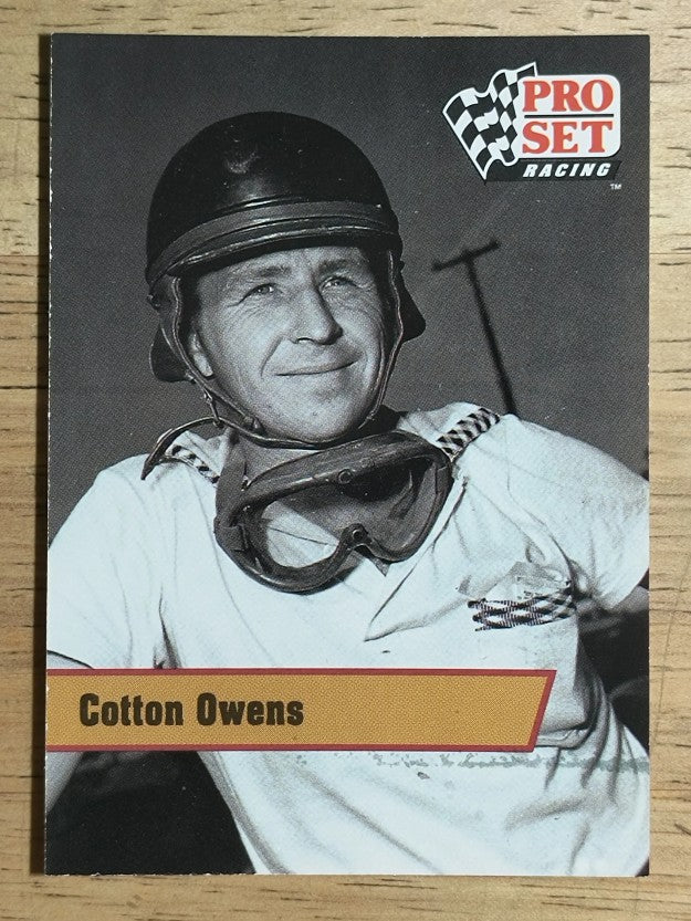 1991 Pro Set Legends #L21 Cotton Owens
