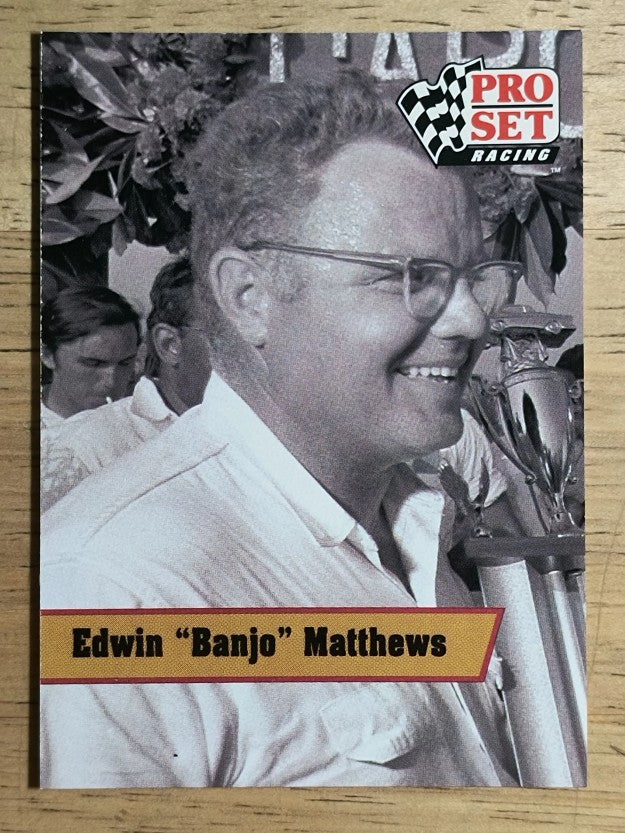 1991 Pro Set Legends #L25 Edwin Matthews (Banjo)