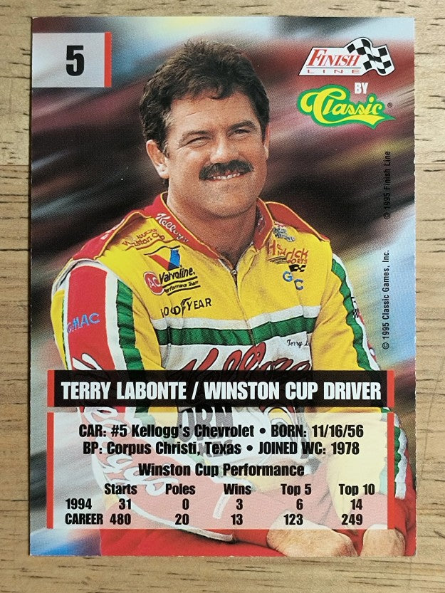 1995 Finish Line #5 Terry Labonte