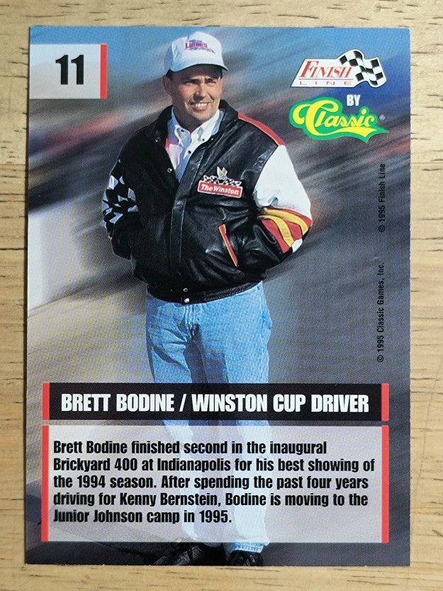 1995 Finish Line #11 Brett Bodine