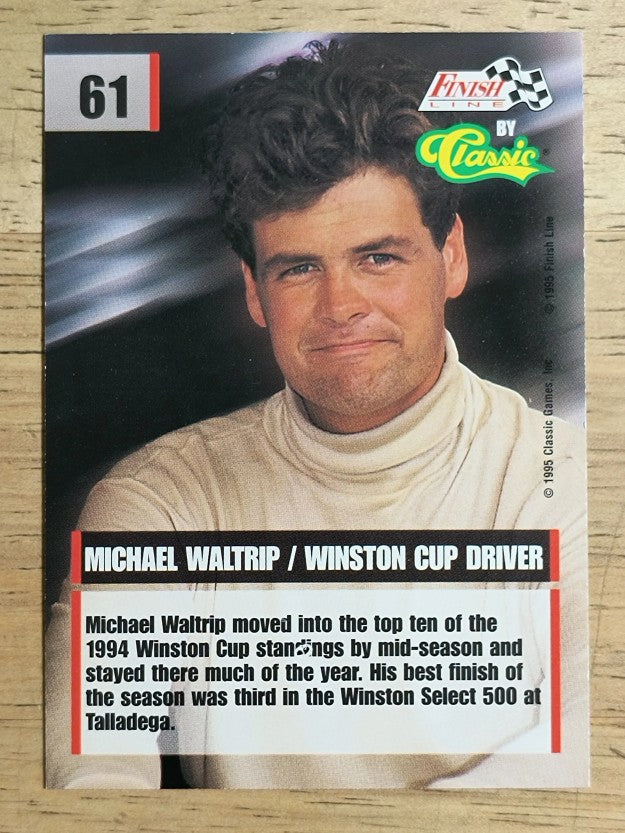 1995 Finish Line #61 Michael Waltrip