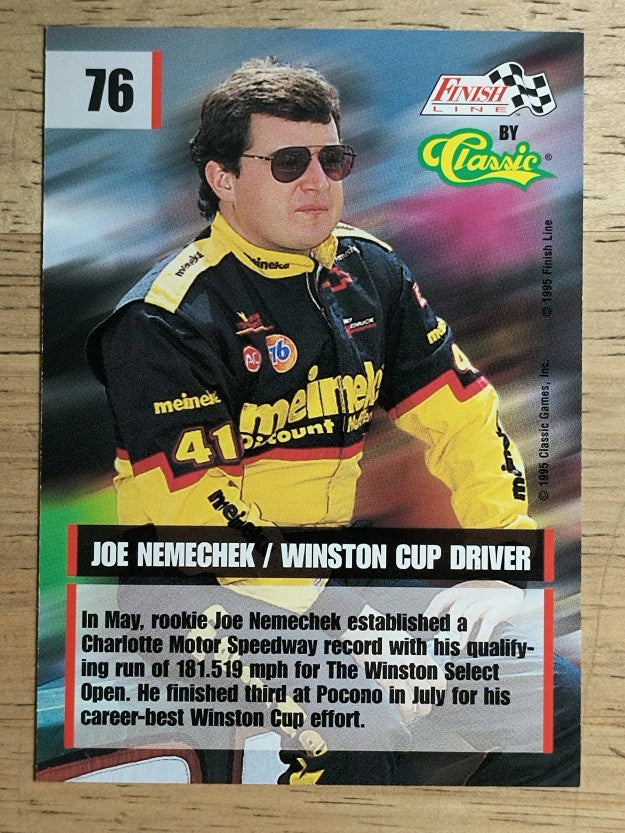 1995 Finish Line #76 Joe Nemechek