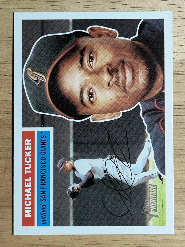 2005 Topps Heritage White Backs #160 Michael Tucker