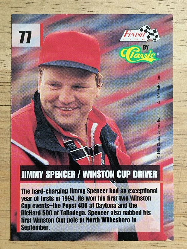 1995 Finish Line #77 Jimmy Spencer