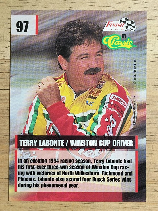 1995 Finish Line #97 Terry Labonte