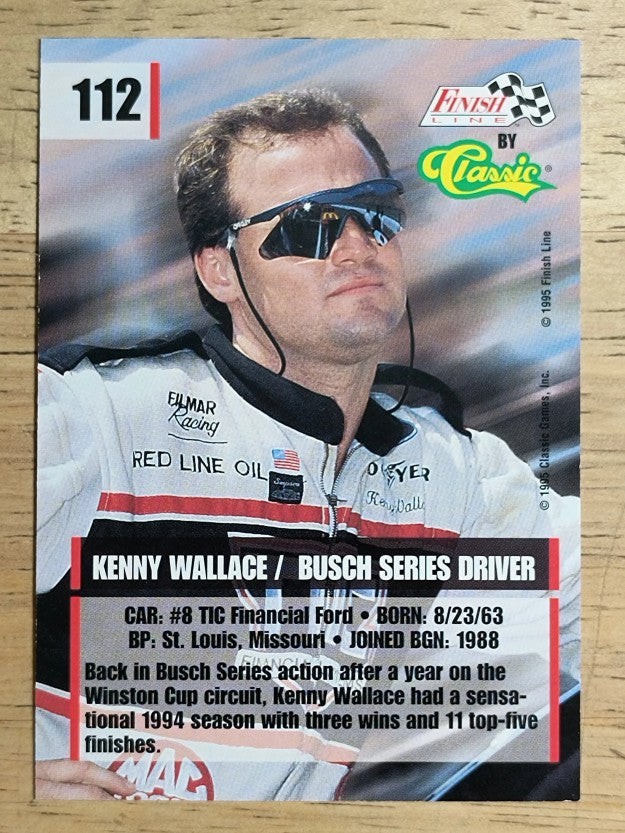 1995 Finish Line #112 Kenny Wallace