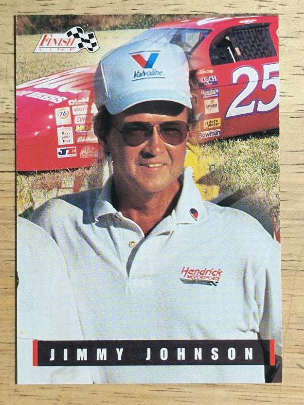 1995 Finish Line #113 Jimmy Johnson