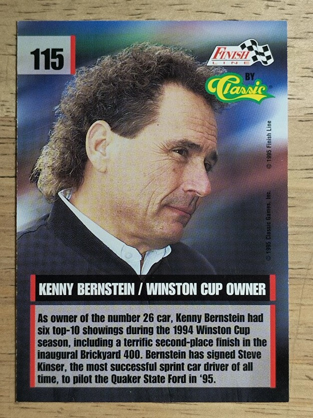 1995 Finish Line #115 Kenny Bernstein