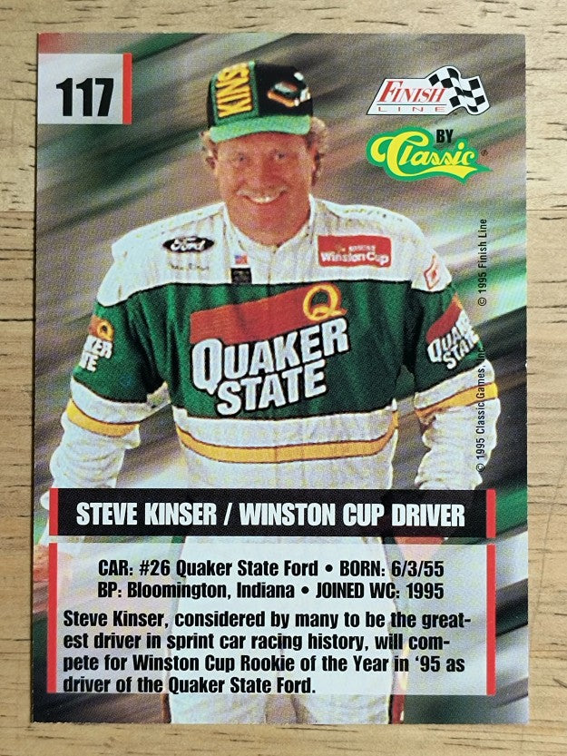 1995 Finish Line #117 Steve Kinser