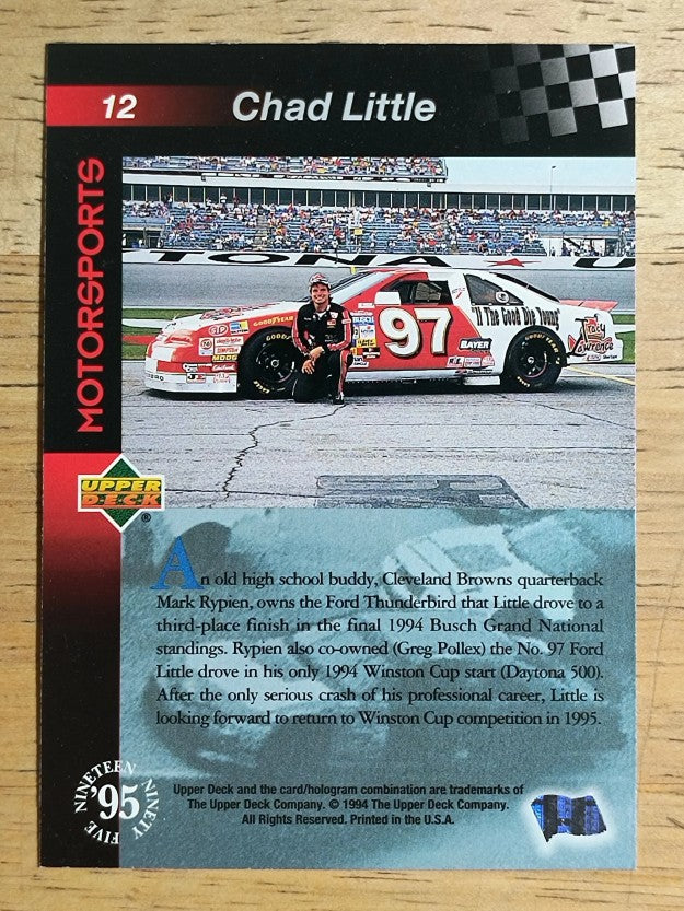 1995 Upper Deck #12 Chad Little